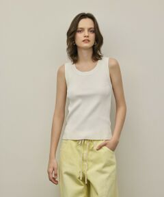 GRACE CONTINENTAL / グレースコンチネンタル タンクトップ | リブニットタンクトップ