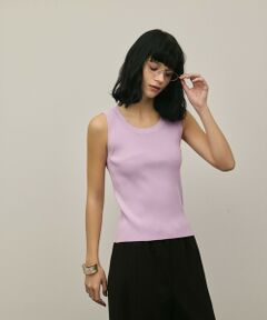 GRACE CONTINENTAL / グレースコンチネンタル タンクトップ | リブニットタンクトップ
