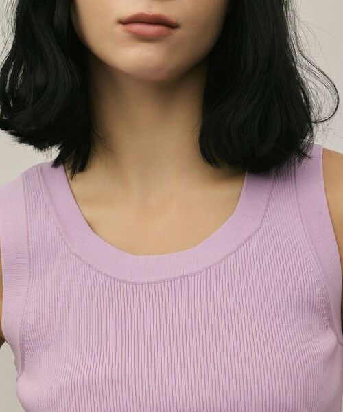 GRACE CONTINENTAL / グレースコンチネンタル タンクトップ | リブニットタンクトップ | 詳細20