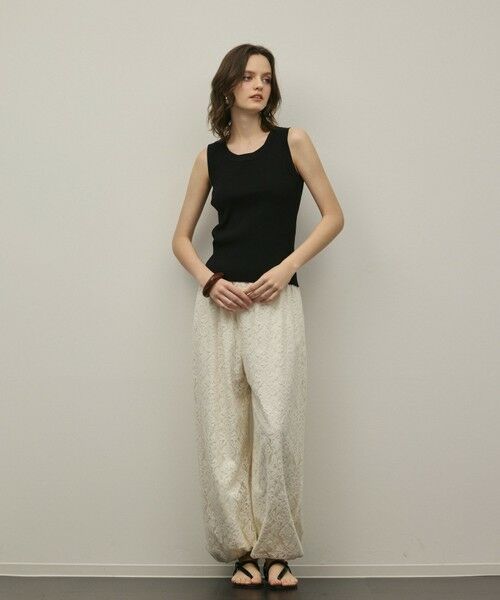 GRACE CONTINENTAL / グレースコンチネンタル タンクトップ | リブニットタンクトップ | 詳細29