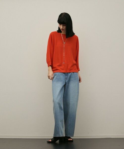 GRACE CONTINENTAL / グレースコンチネンタル カットソー | ドルマンニットトップ | 詳細1