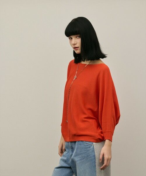 GRACE CONTINENTAL / グレースコンチネンタル カットソー | ドルマンニットトップ | 詳細7