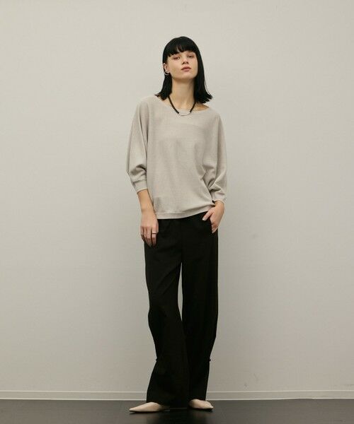 GRACE CONTINENTAL / グレースコンチネンタル カットソー | ドルマンニットトップ | 詳細17