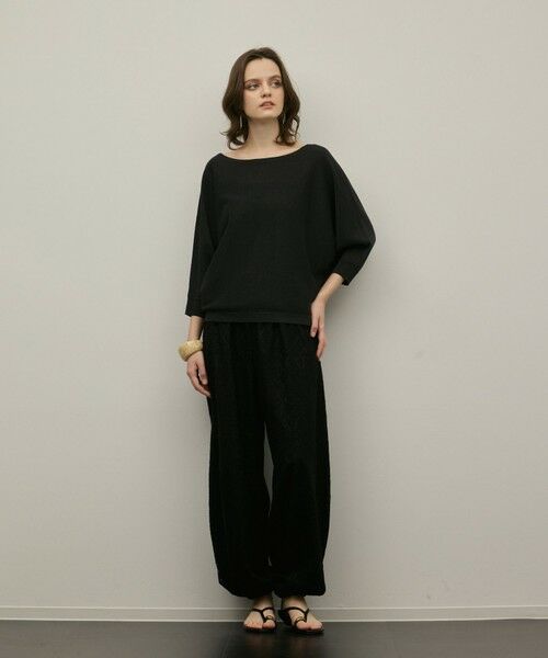 GRACE CONTINENTAL / グレースコンチネンタル カットソー | ドルマンニットトップ | 詳細22