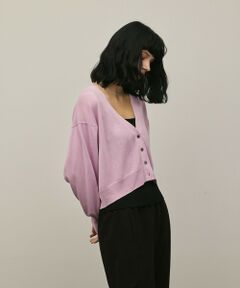 GRACE CONTINENTAL / グレースコンチネンタル カーディガン・ボレロ | スリーブスリットニットカーディガン