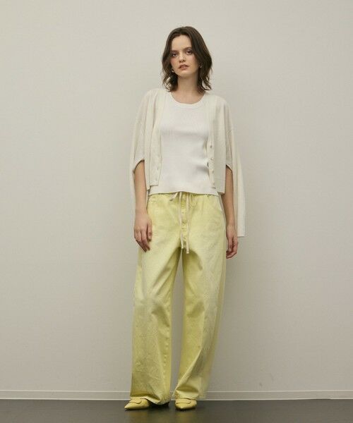 GRACE CONTINENTAL / グレースコンチネンタル カーディガン・ボレロ | スリーブスリットニットカーディガン | 詳細10