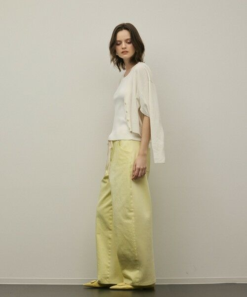 GRACE CONTINENTAL / グレースコンチネンタル カーディガン・ボレロ | スリーブスリットニットカーディガン | 詳細13