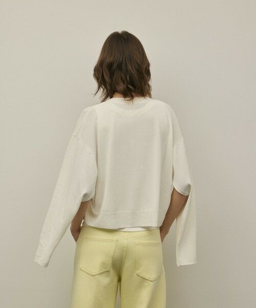 GRACE CONTINENTAL / グレースコンチネンタル カーディガン・ボレロ | スリーブスリットニットカーディガン | 詳細5