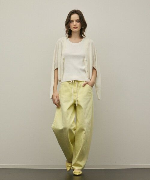 GRACE CONTINENTAL / グレースコンチネンタル カーディガン・ボレロ | スリーブスリットニットカーディガン | 詳細9