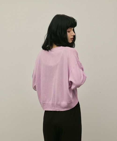 GRACE CONTINENTAL / グレースコンチネンタル カーディガン・ボレロ | スリーブスリットニットカーディガン | 詳細16