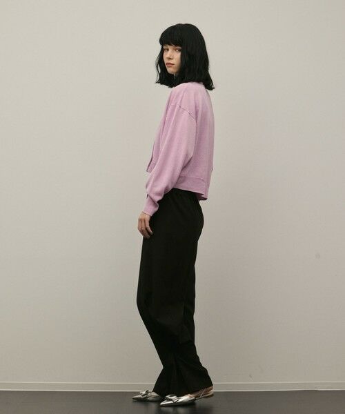 GRACE CONTINENTAL / グレースコンチネンタル カーディガン・ボレロ | スリーブスリットニットカーディガン | 詳細20