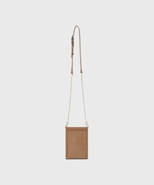 GRACE CONTINENTAL / グレースコンチネンタル ショルダーバッグ | StitchShoulder（キャメル）