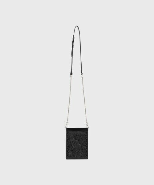GRACE CONTINENTAL / グレースコンチネンタル ショルダーバッグ | StitchShoulder（ブラック）