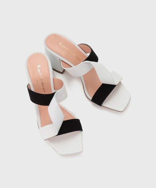 GRACE CONTINENTAL / グレースコンチネンタル サンダル | Rupert Sanderson ラインサンダル（ホワイト）