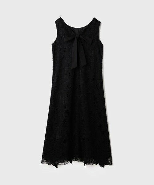 GRACE CONTINENTAL / グレースコンチネンタル ロング・マキシ丈ワンピース | メッシュフラワーレースワンピース | 詳細14
