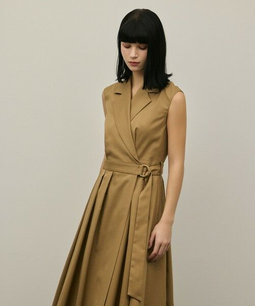 GRACE CONTINENTAL / グレースコンチネンタル ロング・マキシ丈ワンピース | カシュクールタックフレアワンピース | 詳細24