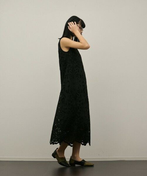 GRACE CONTINENTAL / グレースコンチネンタル ロング・マキシ丈ワンピース | フラワーカットワークワンピース | 詳細15