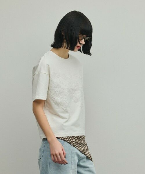 GRACE CONTINENTAL / グレースコンチネンタル カットソー | レースTシャツ | 詳細2