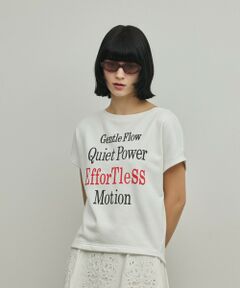 GRACE CONTINENTAL / グレースコンチネンタル カットソー | ルーズロゴTシャツ