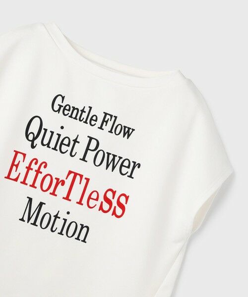 GRACE CONTINENTAL / グレースコンチネンタル カットソー | ルーズロゴTシャツ | 詳細14