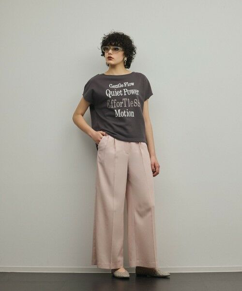 GRACE CONTINENTAL / グレースコンチネンタル カットソー | ルーズロゴTシャツ | 詳細17