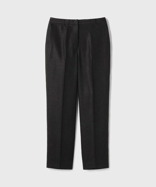 GRACE CONTINENTAL / グレースコンチネンタル スラックス・ドレスパンツ | トリアセ麻調テーパードパンツ | 詳細30