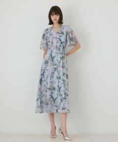GRACE CONTINENTAL / グレースコンチネンタル ロング・マキシ丈ワンピース | シノワズリプリントワンピース