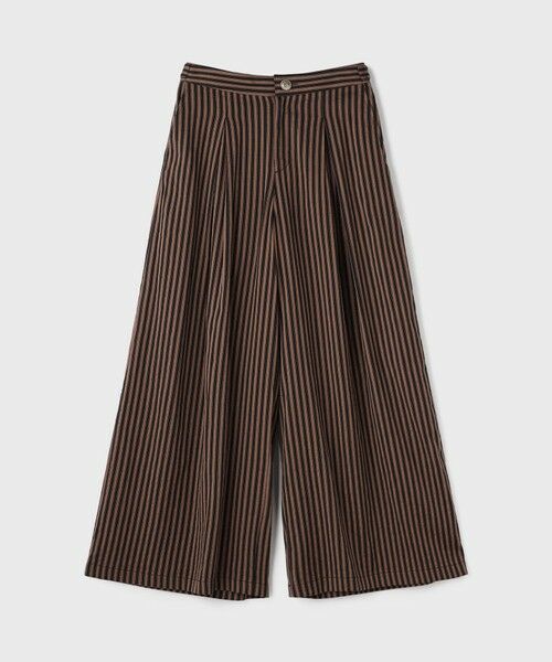 GRACE CONTINENTAL / グレースコンチネンタル その他パンツ | ヒッコリージャガードバギーパンツ | 詳細23