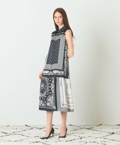 GRACE CONTINENTAL / グレースコンチネンタル ロング・マキシ丈ワンピース | バンダナコンビドレス