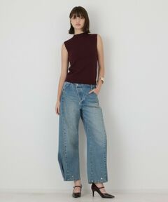 GRACE CONTINENTAL / グレースコンチネンタル デニムパンツ | ラップ2wayデニムパンツ
