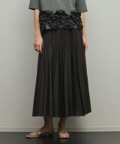 GRACE CONTINENTAL / グレースコンチネンタル ロング・マキシ丈スカート | トリコットプリーツスカート
