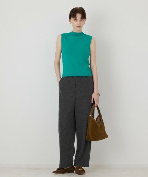GRACE CONTINENTAL / グレースコンチネンタル その他トップス | ハイネックニットトップ（グリーン）