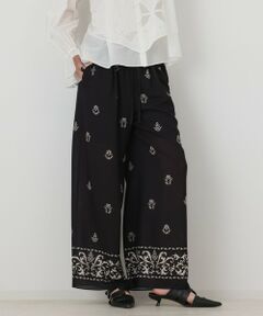 GRACE CONTINENTAL / グレースコンチネンタル その他パンツ | キカプリントイージーパンツ
