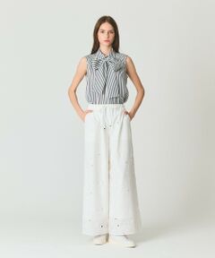 GRACE CONTINENTAL / グレースコンチネンタル その他パンツ | スターカットワークパンツ