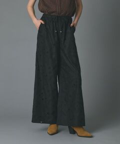GRACE CONTINENTAL / グレースコンチネンタル その他パンツ | スターカットワークパンツ