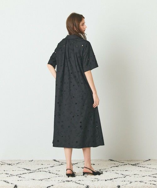GRACE CONTINENTAL / グレースコンチネンタル ミニ丈・ひざ丈ワンピース | スターカットワークドレス | 詳細16