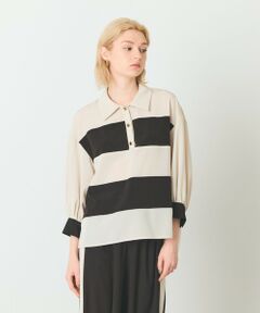 GRACE CONTINENTAL / グレースコンチネンタル ポロシャツ | バイカラーポロトップ