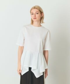 GRACE CONTINENTAL / グレースコンチネンタル カットソー | ペプラムカットトップ