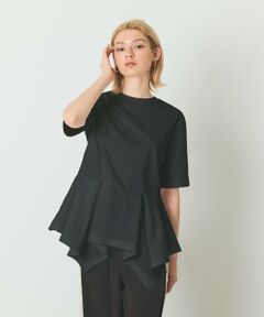 GRACE CONTINENTAL / グレースコンチネンタル カットソー | ペプラムカットトップ