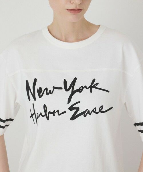GRACE CONTINENTAL / グレースコンチネンタル カットソー | カレッジロゴプリントTシャツ | 詳細10