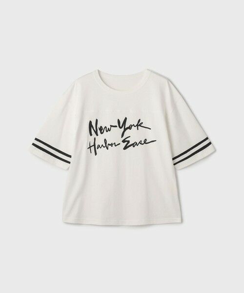 GRACE CONTINENTAL / グレースコンチネンタル カットソー | カレッジロゴプリントTシャツ | 詳細13
