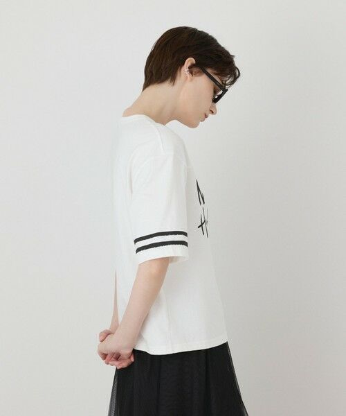 GRACE CONTINENTAL / グレースコンチネンタル カットソー | カレッジロゴプリントTシャツ | 詳細6