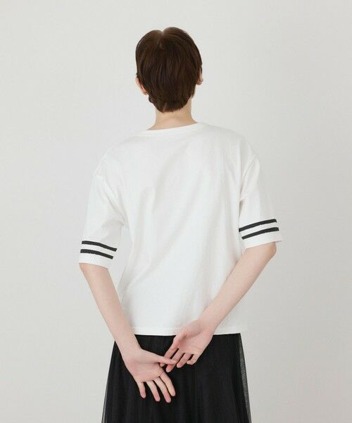 GRACE CONTINENTAL / グレースコンチネンタル カットソー | カレッジロゴプリントTシャツ | 詳細7