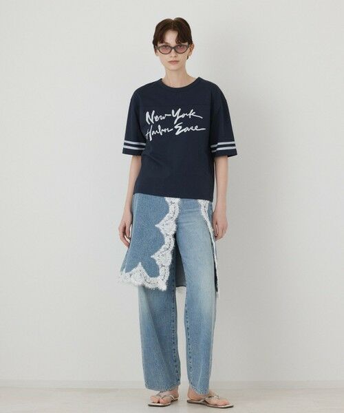 GRACE CONTINENTAL / グレースコンチネンタル カットソー | カレッジロゴプリントTシャツ | 詳細13