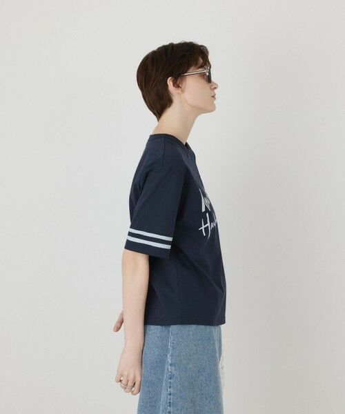 GRACE CONTINENTAL / グレースコンチネンタル カットソー | カレッジロゴプリントTシャツ | 詳細17