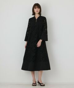 GRACE CONTINENTAL / グレースコンチネンタル ロング・マキシ丈ワンピース | カットワークAラインワンピース