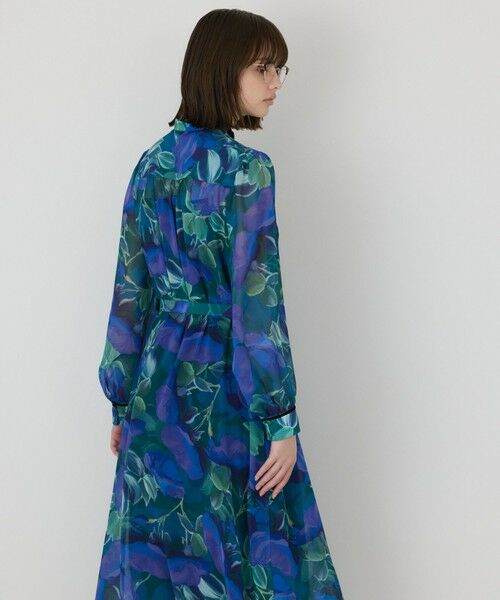 GRACE CONTINENTAL / グレースコンチネンタル ロング・マキシ丈ワンピース | ローズプリントフレアワンピース | 詳細8
