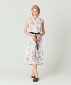 GRACE CONTINENTAL / グレースコンチネンタル ロング・マキシ丈ワンピース | ドローイングキャットワンピース