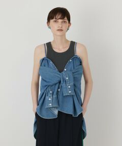 GRACE CONTINENTAL / グレースコンチネンタル シャツ・ブラウス | スタンドボウタイシャツ