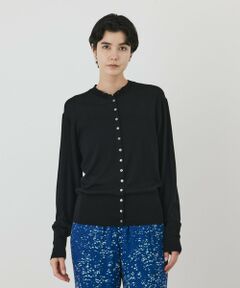 GRACE CONTINENTAL / グレースコンチネンタル カーディガン・ボレロ | ウールシルクニットカーディガン